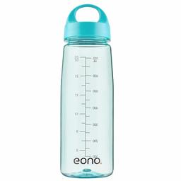 Eono Essentials Water Bottle,Sports Water Bottle, BPA free Dishwasher Safe Tritan,Sports Bottle with handle and Wide Mouth, 800ml 28oz (blue)