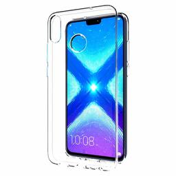 (Renewed) Amazon Brand - Solimo Mobile Cover (Soft & Flexible Back case) for Honor 8X (Transparent)