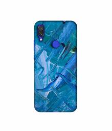 Amazon Brand - Solimo Designer Blue Paint 3D Printed Hard Back Case Mobile Cover for Xiaomi Redmi Note 7 Pro