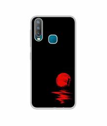 Amazon Brand - Solimo Designer Red Moon UV Printed Soft Back Case Mobile Cover for Vivo U10