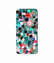 Amazon Brand - Solimo Designer Multicolor Stone 3D Printed Hard Back Case Mobile Cover for Realme 3 Pro