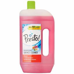 Amazon Brand - Presto! Disinfectant Floor Cleaner Floral, 975 ml