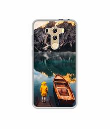 Amazon Brand - Solimo Designer Lake View UV Printed Soft Back Case Mobile Cover for I Kall K4