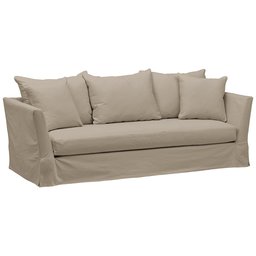 Amazon Brand – Stone & Beam Bartow Living Room Sectional Sofa Couch with Slipcover, 95.5