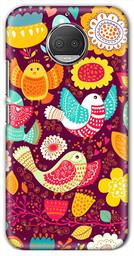 Amazon Brand - Solimo Designer Birds Abstract 3D Printed Hard Back Case Mobile Cover for Motorola Moto G5S Plus