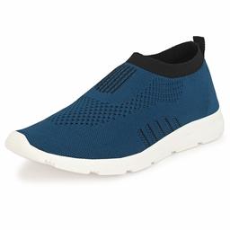 Bourge Men's Vega-11 Teal Blue and Black Running Shoes-7 UK (41 EU) (8 US) (Vega-11-07)