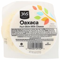 365 by Whole Foods Market, Oaxaca Part-Skim Milk Cheese, 8 Ounce