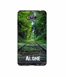 Amazon Brand - Solimo Designer Alone 3D Printed Hard Back Case Mobile Cover for Asus Zenfone Max ZC550KL