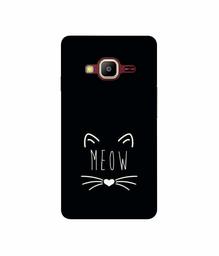 Amazon Brand - Solimo Designer Meow 3D Printed Hard Back Case Mobile Cover for Samsung Z2