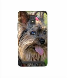 Amazon Brand - Solimo Designer Hairy Puppy 3D Printed Hard Back Case Mobile Cover for Lenovo A6600