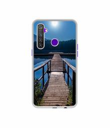 Amazon Brand - Solimo Designer Wooden Beach UV Printed Soft Back Case Mobile Cover for Realme 5 Pro