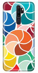 Amazon Brand - Solimo Designer Colorful Pattern 3D Printed Hard Back Case Mobile Cover for Oppo A5 (2020)