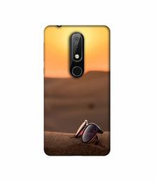 Amazon Brand - Solimo Designer Desert Photography 3D Printed Hard Back Case Mobile Cover for Nokia 6.1 Plus