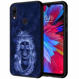 Amazon Brand - Solimo Designer Lord Shiva Printed Hard Back Case Mobile Cover for Redmi Note 7 Pro & Redmi Note 7