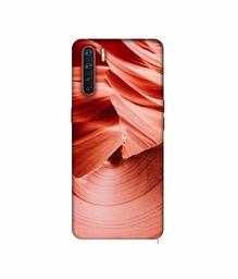 Amazon Brand - Solimo Designer Sand Mountain 3D Printed Hard Back Case Mobile Cover for Oppo A91