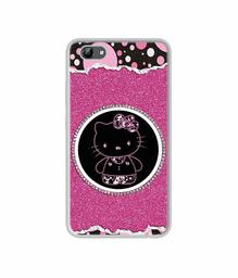 Amazon Brand - Solimo Designer Kitty with Glitter UV Printed Soft Back Case Mobile Cover for Vivo Y71