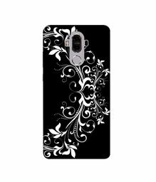 Amazon Brand - Solimo Designer Flower Art Pattern 3D Printed Hard Back Case Mobile Cover for Huawei Mate 9