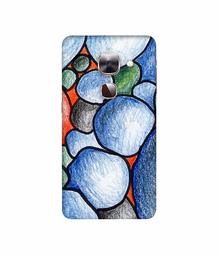 Amazon Brand - Solimo Designer Pebbles Drawing 3D Printed Hard Back Case Mobile Cover for LeEco Le Max 2