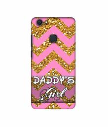 Amazon Brand - Solimo Designer Daddy's Girl 3D Printed Hard Back Case Mobile Cover for Vivo V7 Plus