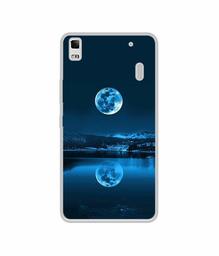 Amazon Brand - Solimo Designer Moon Pattern Print UV Printed Soft Back Case Mobile Cover for Lenovo K3 Note / A7000