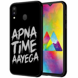 Amazon Brand - Solimo Designer Apna Time Aayega Printed Hard Back Case Mobile Cover for Samsung Galaxy M20