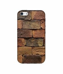 Amazon Brand - Solimo Designer Burn Bricks 3D Printed Hard Back Case Mobile Cover for Apple iPhone SE