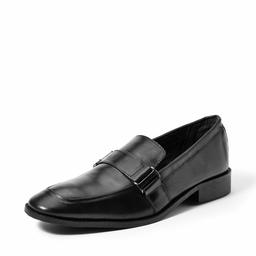 Amazon Brand - Symbol Men's Black Leather Formal Shoes - 9 UK (AZ-WS-268B)