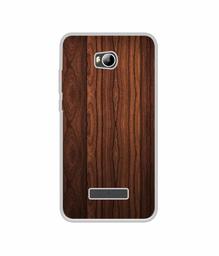 Amazon Brand - Solimo Designer Wooden Texture UV Printed Soft Back Case Mobile Cover for Micromax Canvas Spark 3 Q385