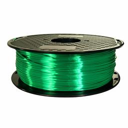 Eono by Amazon Silk Jade Green PLA Filament 1.75 mm 3D Printer Filament 1KG 2.2 LBS Spool 3D Printing Material Silky Shine Shiny Metallic Metal PLA Filament