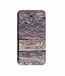 Amazon Brand - Solimo Designer Wooden Blocks Check 3D Printed Hard Back Case Mobile Cover for Lenovo ZUK Z1