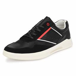 Klepe Men's Black Sneakers-9 UK (43 EU) (10 US) (FTK/112210/BLK)