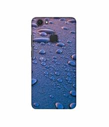 Amazon Brand - Solimo Designer Water Drops 3D Printed Hard Back Case Mobile Cover for Vivo V7 Plus