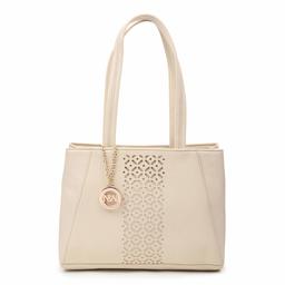 Nia & Nicole Women's Handbag (Cream)