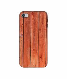 Amazon Brand - Solimo Designer Wooden Door 3D Printed Hard Back Case Mobile Cover for Apple iPhone 4 / 4S