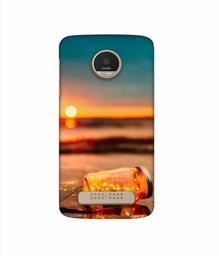 Amazon Brand - Solimo Designer Jar at Sea Serface 3D Printed Hard Back Case Mobile Cover for Motorola Moto Z Play