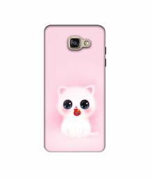 Amazon Brand - Solimo Designer Kitty 3D Printed Hard Back Case Mobile Cover for Samsung Galaxy A5 (2016)