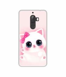 Amazon Brand - Solimo Designer Babby Kitty UV Printed Soft Back Case Mobile Cover for 10.or G