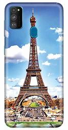 Amazon Brand - Solimo Designer Eiffel Tower 3D Printed Hard Back Case Mobile Cover for Samsung Galaxy M21 / M30s