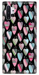 Amazon Brand - Solimo Designer Heart Pattern Design 3D Printed Hard Back Case Mobile Cover for Samsung Galaxy Note 10 Plus