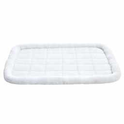 AmazonBasics - Cama acolchada con rebordes para mascotas: 1,16 m x 71 cm