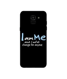 Amazon Brand - Solimo Designer Quotes 3D Printed Hard Back Case Mobile Cover for Samsung Galaxy A6 Plus