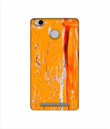 Amazon Brand - Solimo Designer Gold Yellow Paint 3D Printed Hard Back Case Mobile Cover for Xiaomi Redmi 3S Prime