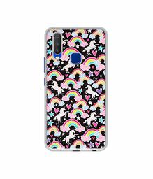 Amazon Brand - Solimo Designer Unicorn Texture UV Printed Soft Back Case Mobile Cover for Vivo Y15