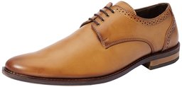 Amazon Brand - Symbol Men's Tan Formal Derby Shoes - 8 UK/India (42 EU)(AZ-KY-89B)