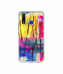 Amazon Brand - Solimo Designer Color Texture UV Printed Soft Back Case Mobile Cover for Vivo U20