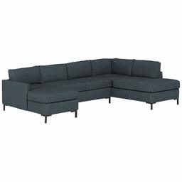 Amazon Brand – Rivet Edgewest Low Back Modern Right U-Sectional, 117