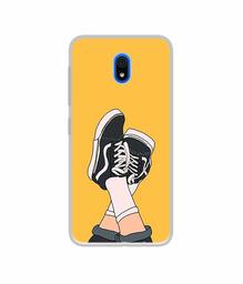 Amazon Brand - Solimo Designer Boy Shoes Pattern UV Printed Soft Back Case Mobile Cover for Mi Redmi 8A