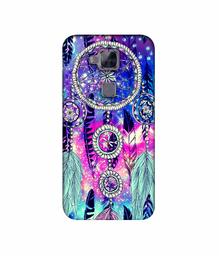 Amazon Brand - Solimo Designer Round Wall Hanging Pattern 3D Printed Hard Back Case Mobile Cover for Huawei G8