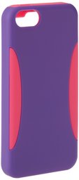 AmazonBasics PC / Silicone Case for iPhone 5C Purple / Pink