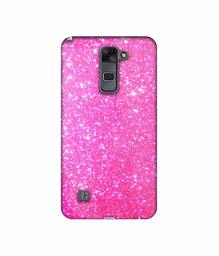 Amazon Brand - Solimo Designer Pink Sparkle 3D Printed Hard Back Case Mobile Cover for LG Stylus 2